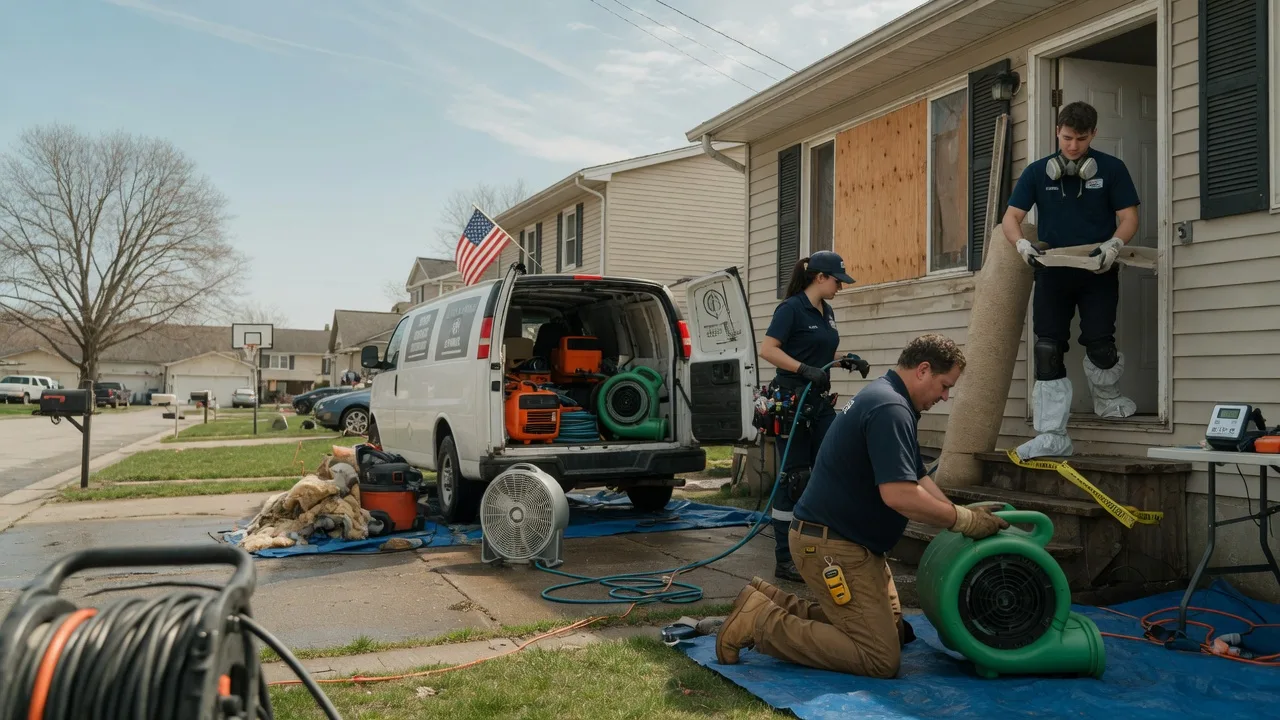 Water Damage Restoration in Hayes, SD near me